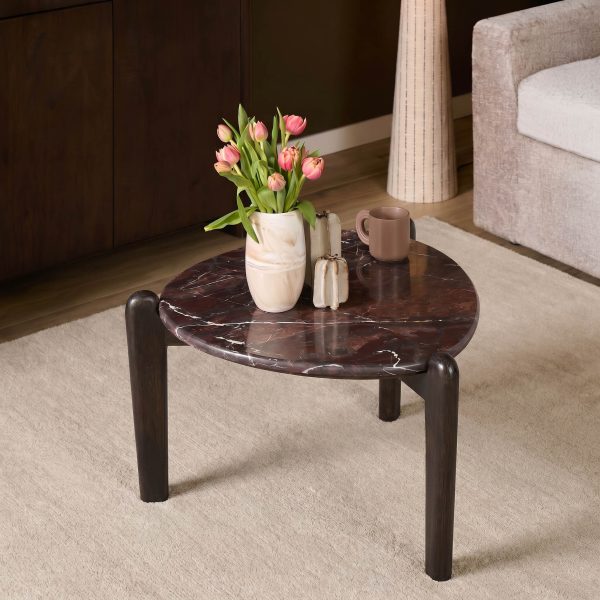 Starfurn Bijzettafel Alva Marmer 66 cm