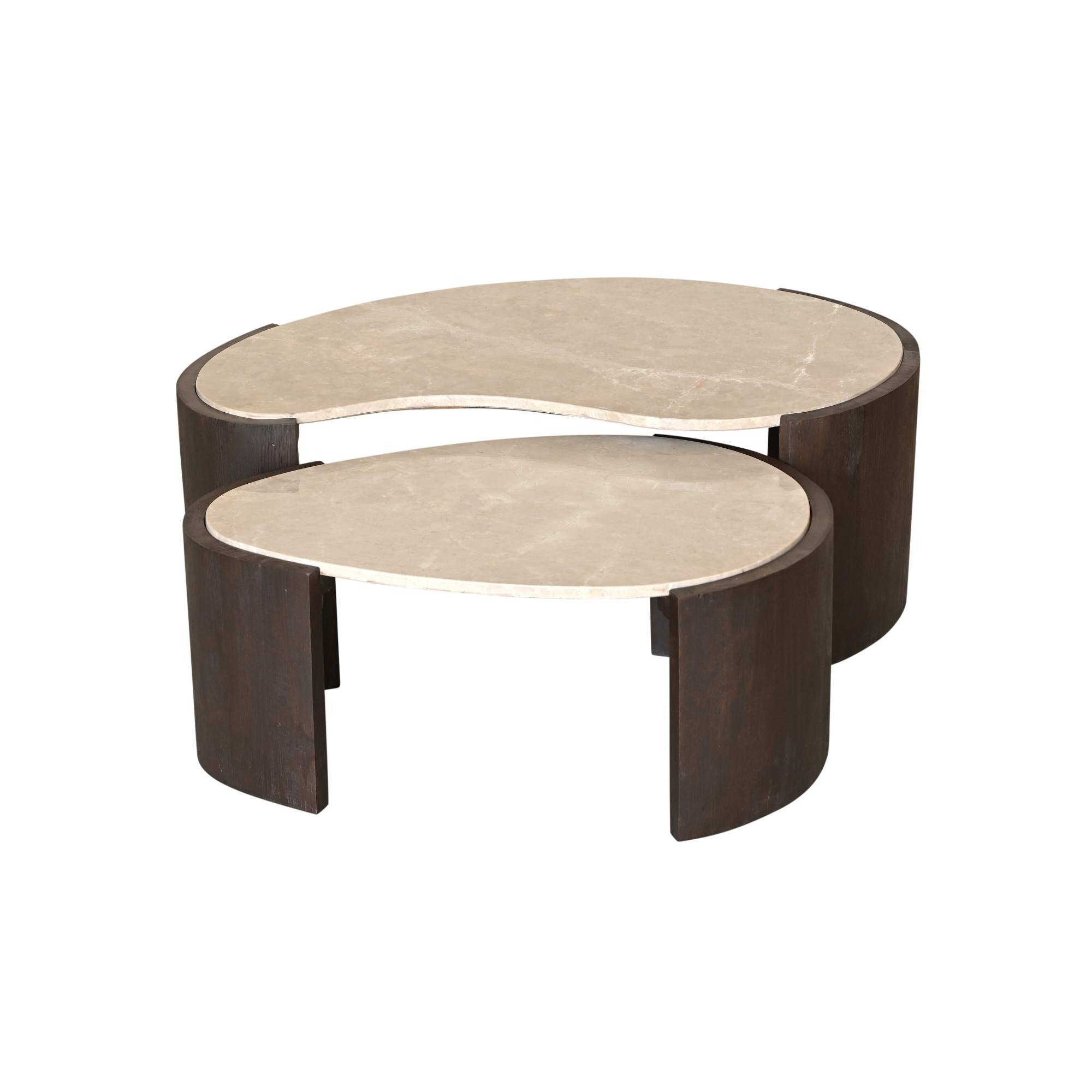 Starfurn Bijzettafel Lume marmer 71 cm