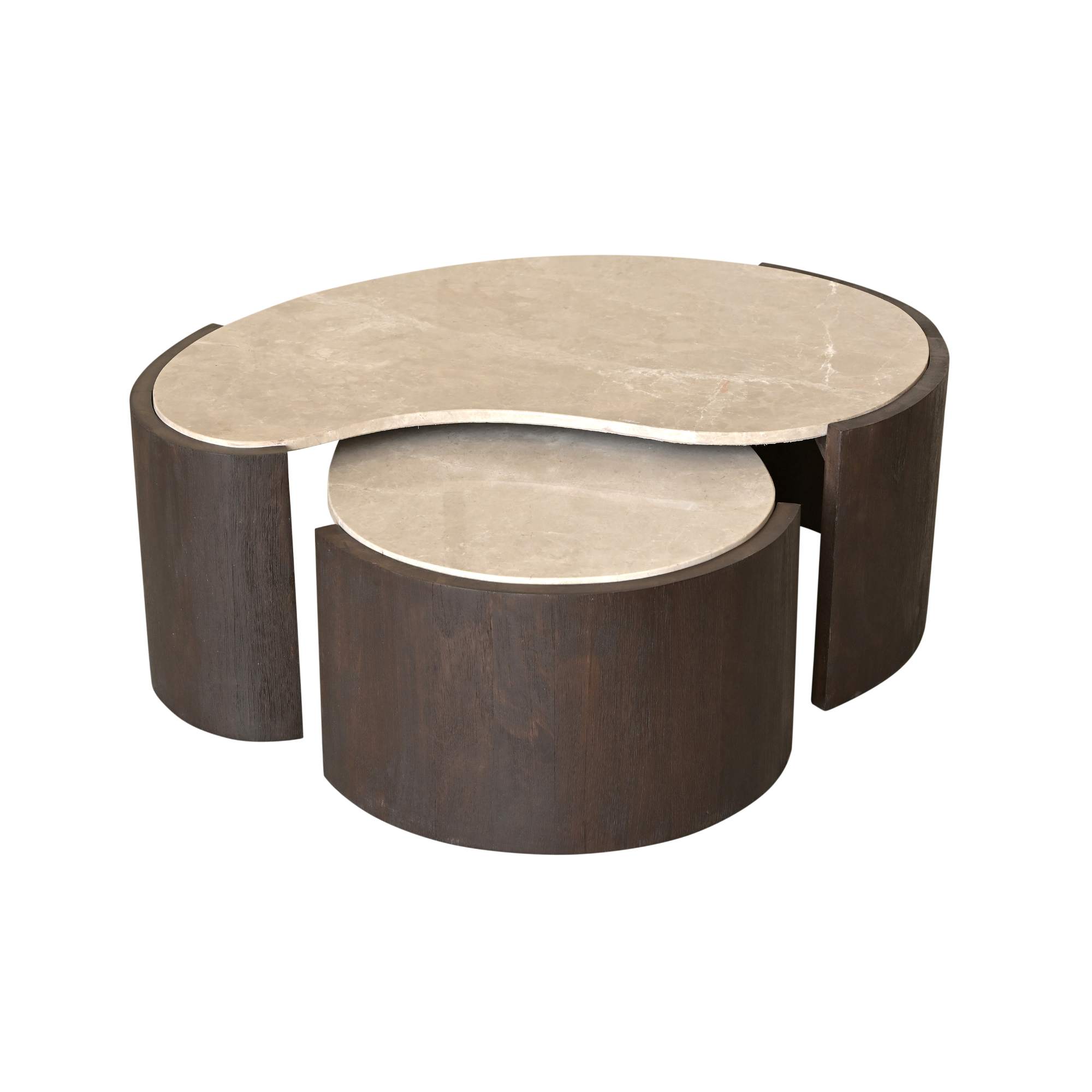 Starfurn Bijzettafel Lume marmer 71 cm