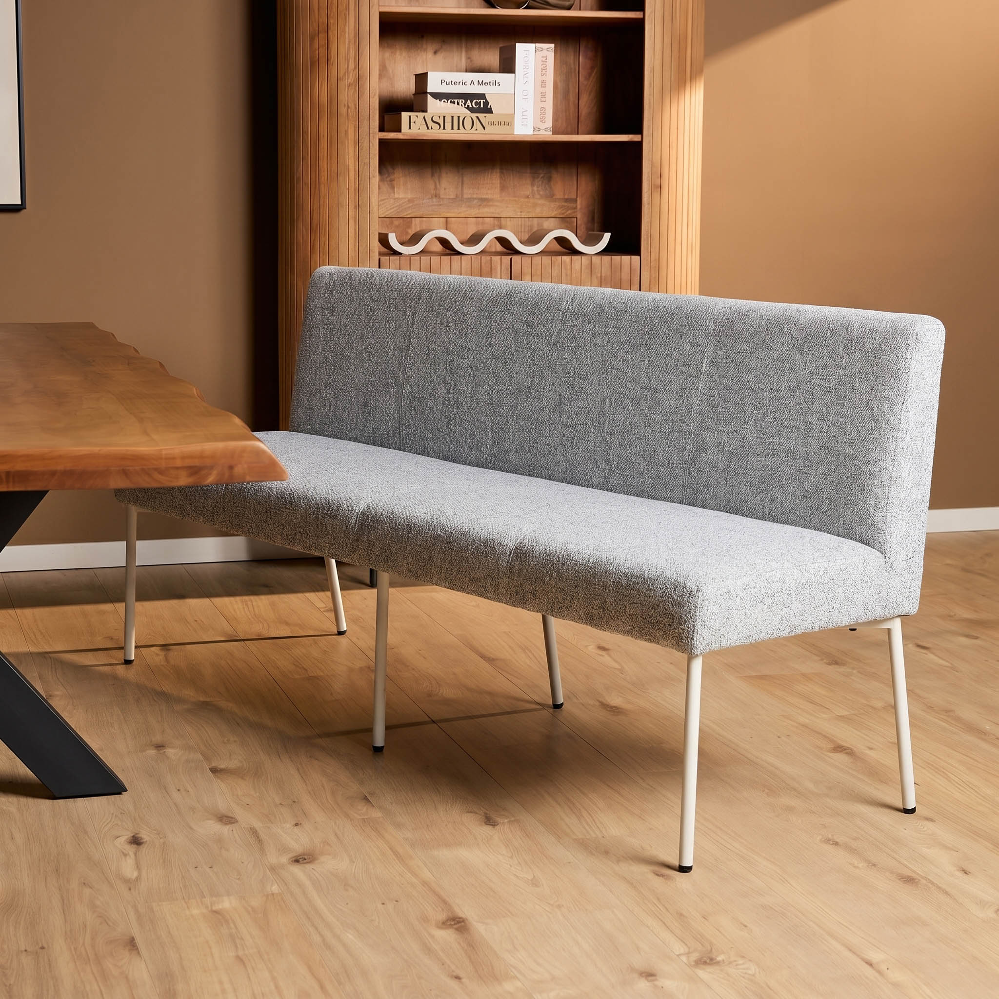 Starfurn Eetkamerbank Riff Beige 200 cm