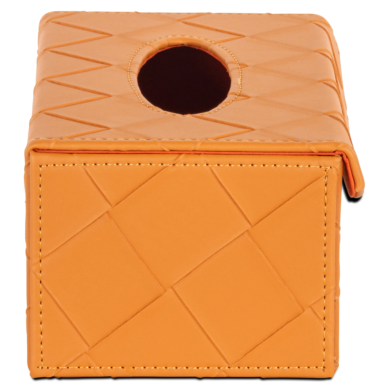 Richmond Interiors Decoratief object Molly orange tissue box