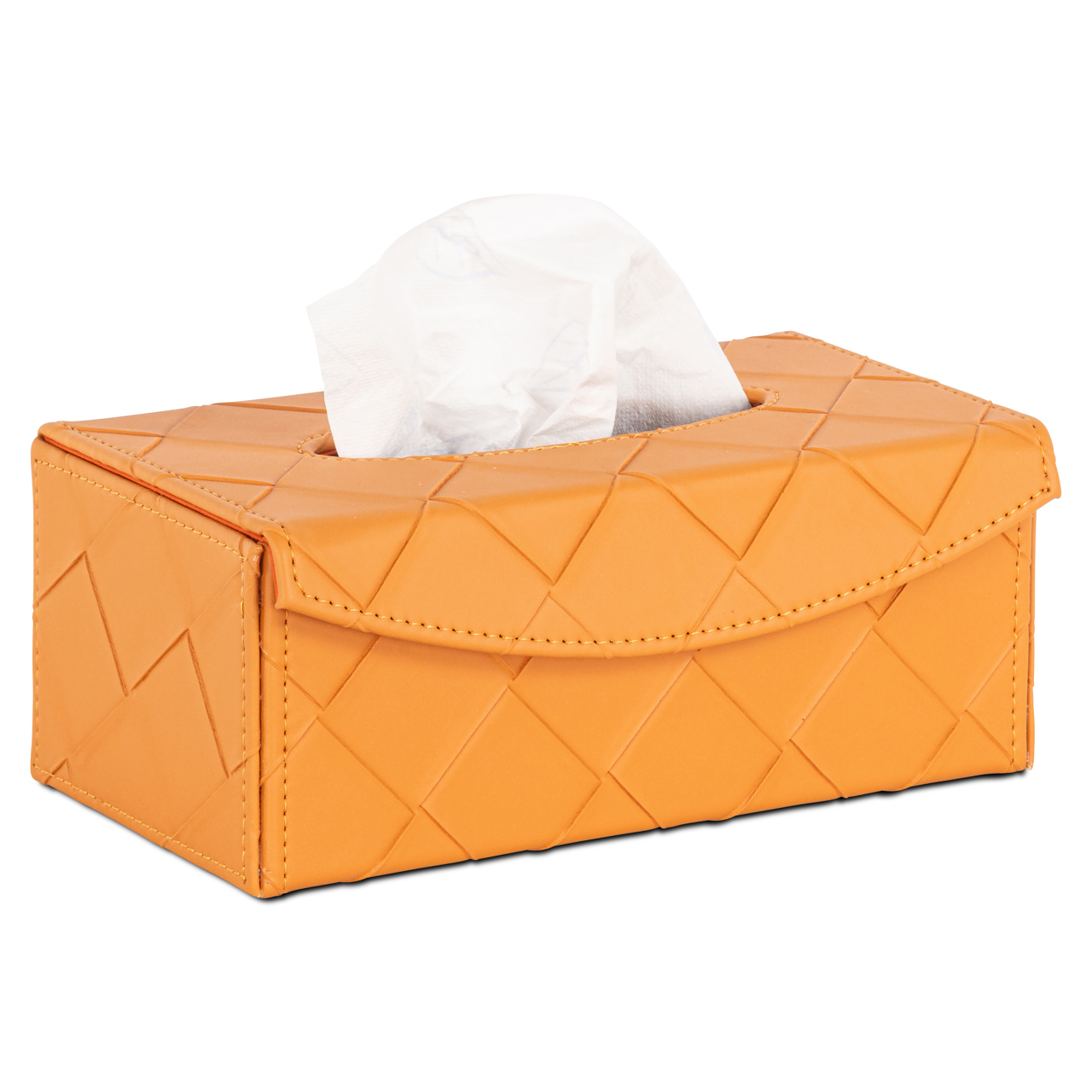 Richmond Interiors Decoratief object Molly orange tissue box