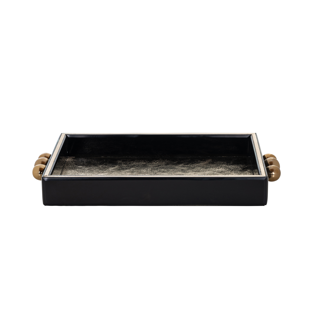 Richmond Interiors Dienblad Liv black/gold