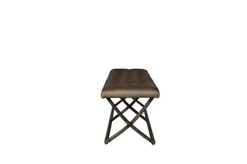 Tower Living Bolton Bankje 155 - fabric Genova Oranje 301