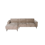 Tower Living Leeds Chaise L + 2 5-AR - Touch 04 Taupe