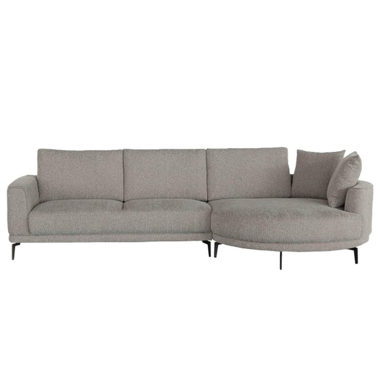 Tower Living Prescot 2 5-AL + Chaise R - Sahara 400 espresso
