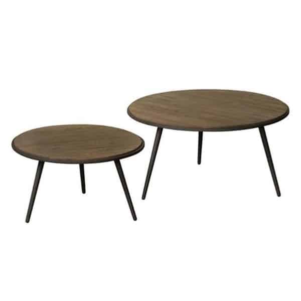 Tower Living Rolo Bijzettafel set rond vanaf 60 cm