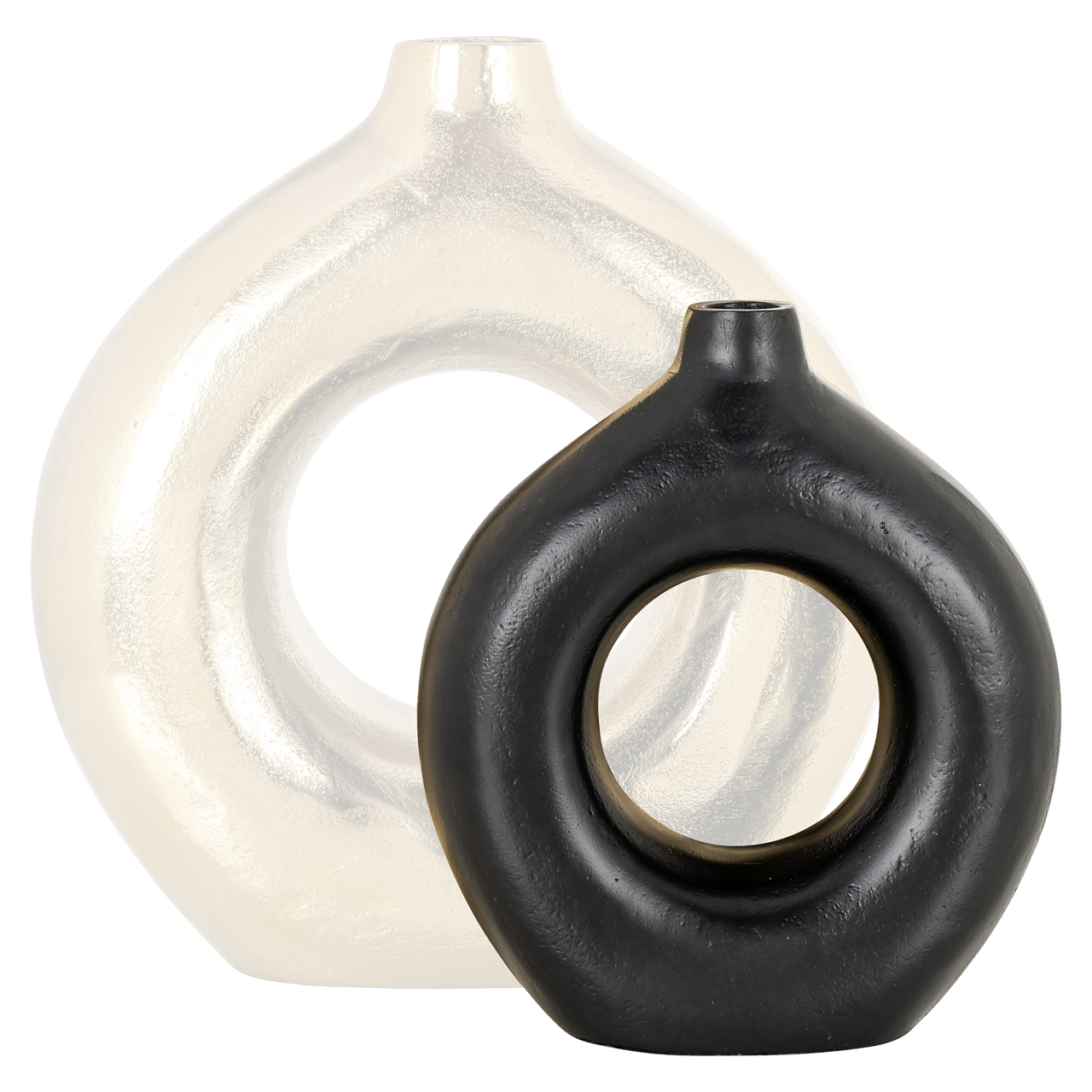 Richmond Interiors Vaas Felice black