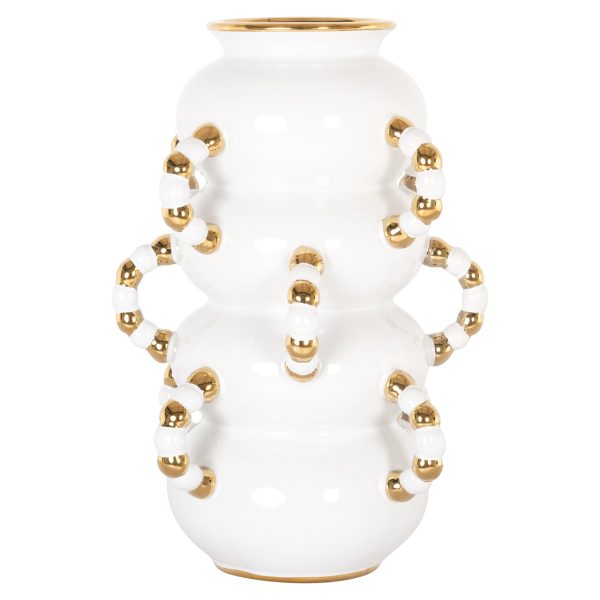 Richmond Interiors Vaas Pippy white small