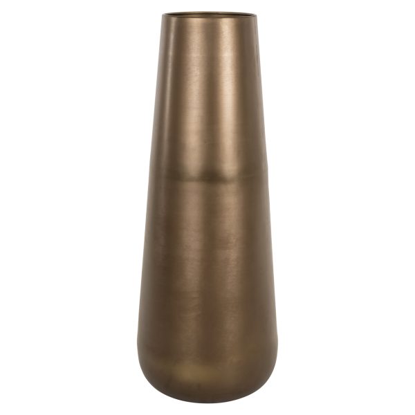 Richmond Interiors Vaas Kenza brass antique small