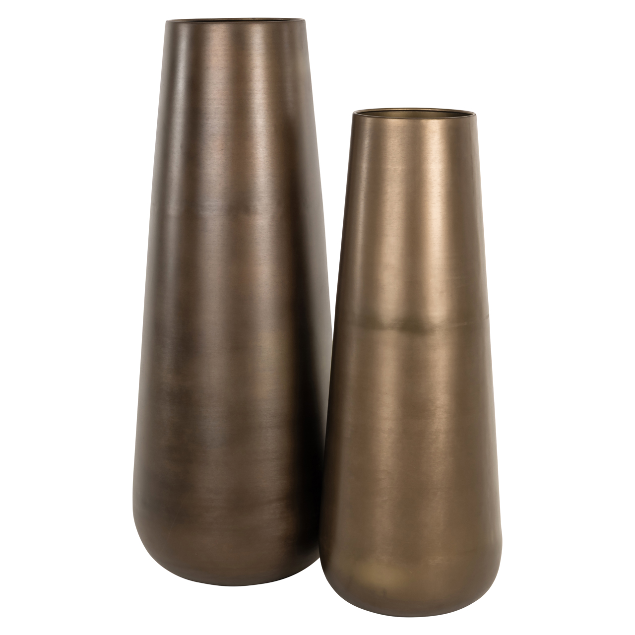 Richmond Interiors Vaas Kenza brass antique small