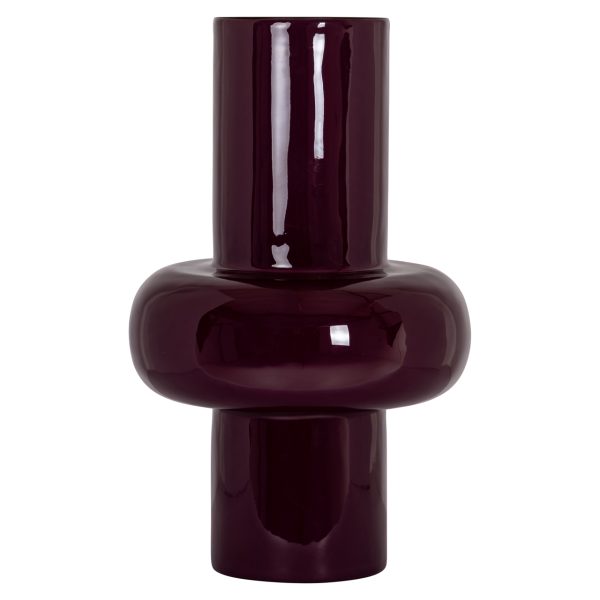 Richmond Interiors Vaas Ashlyn burgundy large