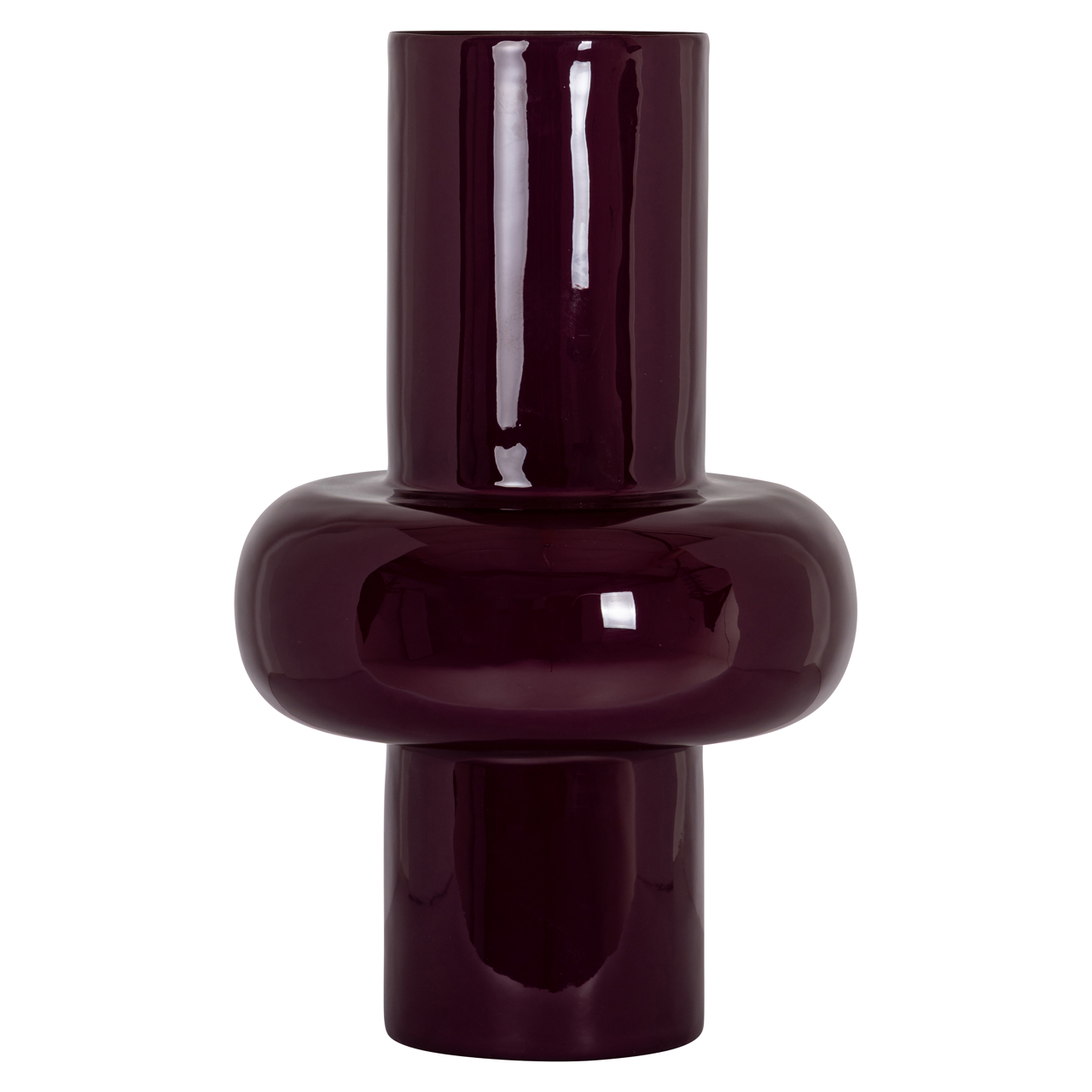 Richmond Interiors Vaas Ashlyn burgundy large
