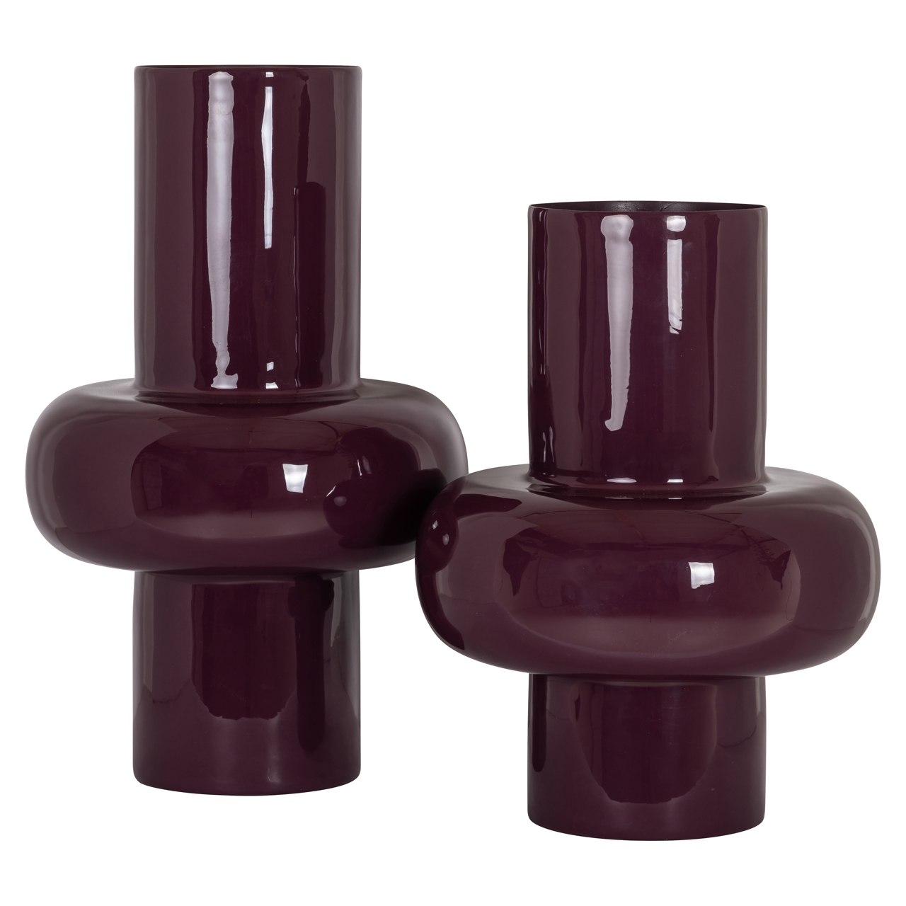 Richmond Interiors Vaas Ashlyn burgundy large
