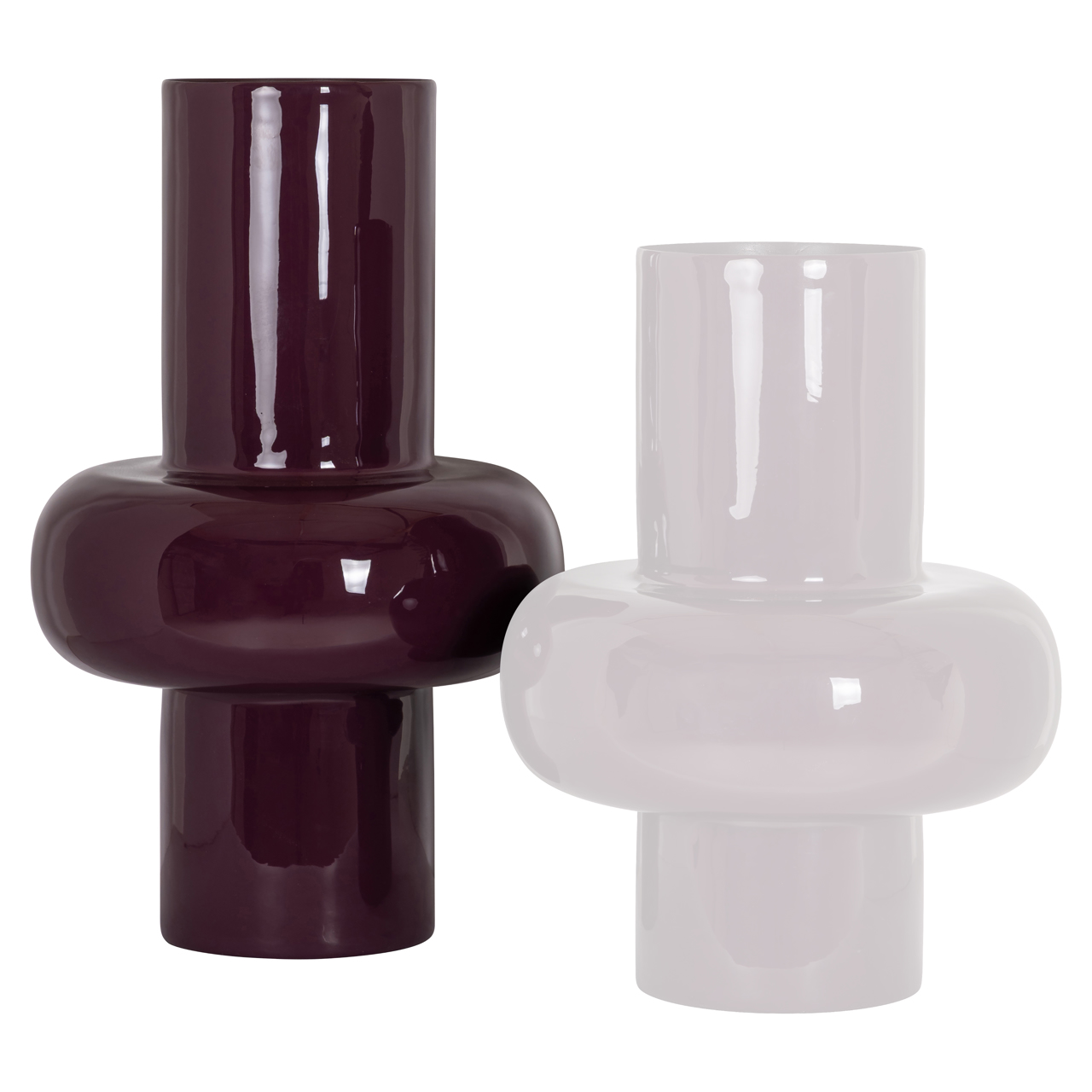 Richmond Interiors Vaas Ashlyn burgundy large