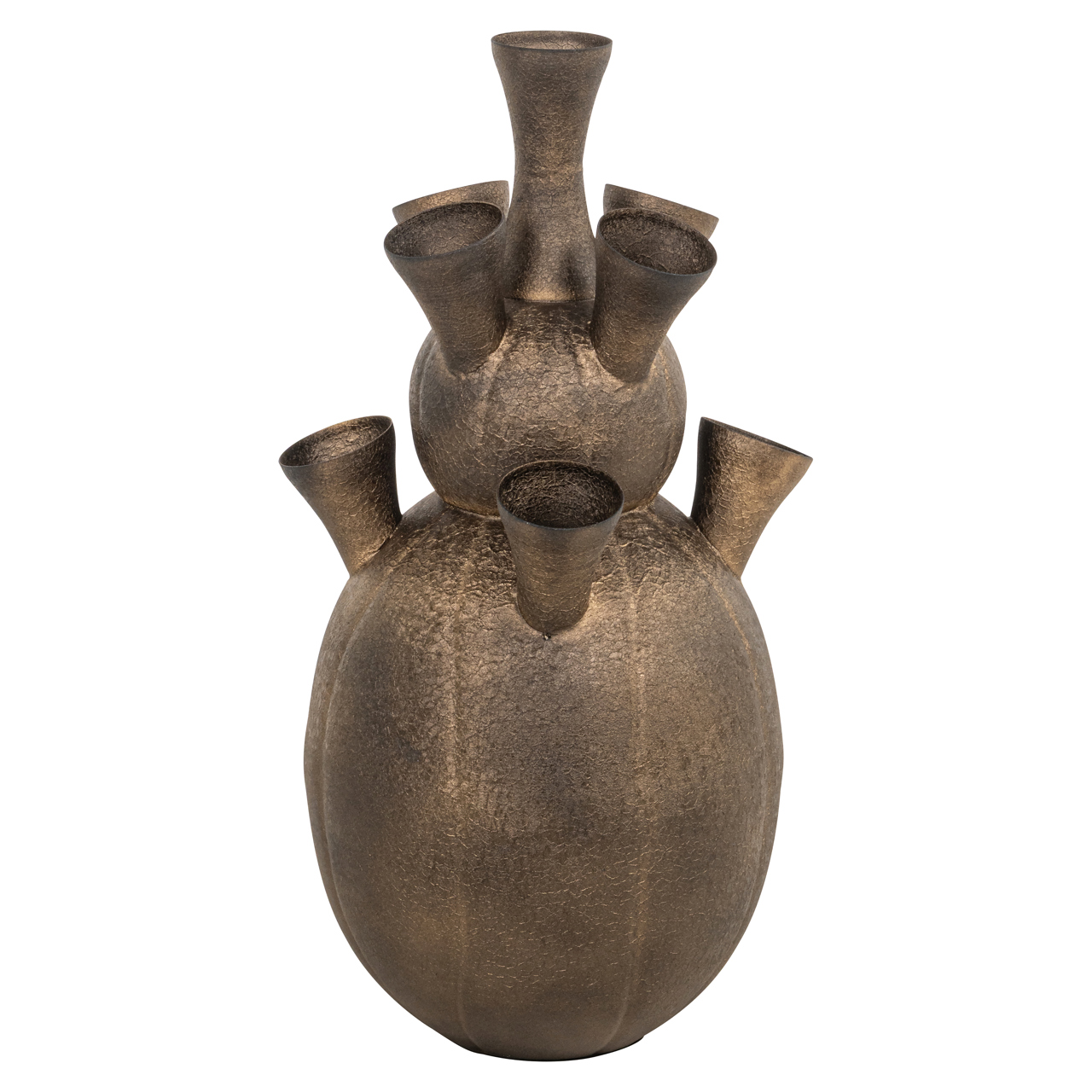 Richmond Interiors Vaas Maleen brass antique