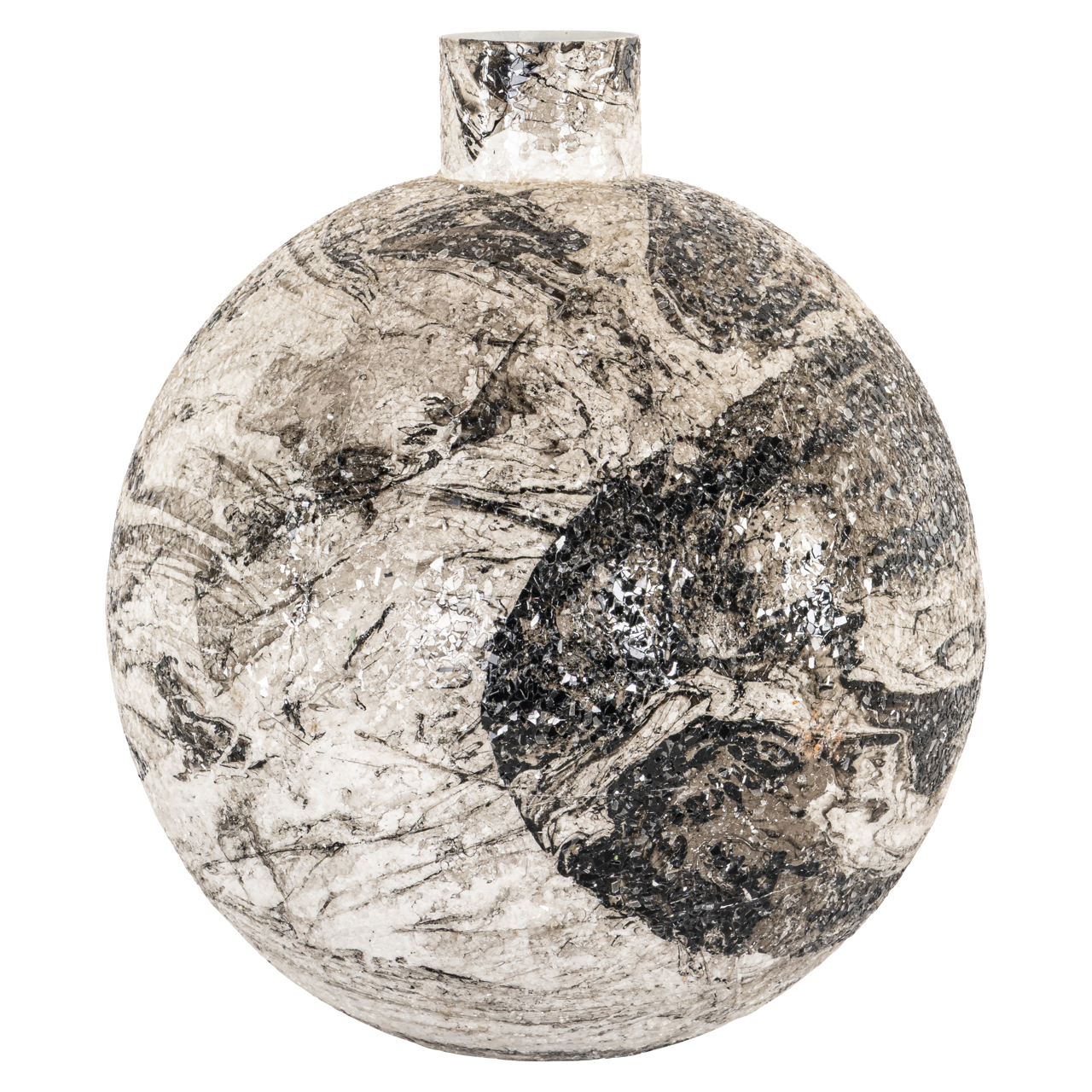 Richmond Interiors Vaas Delisha black/white