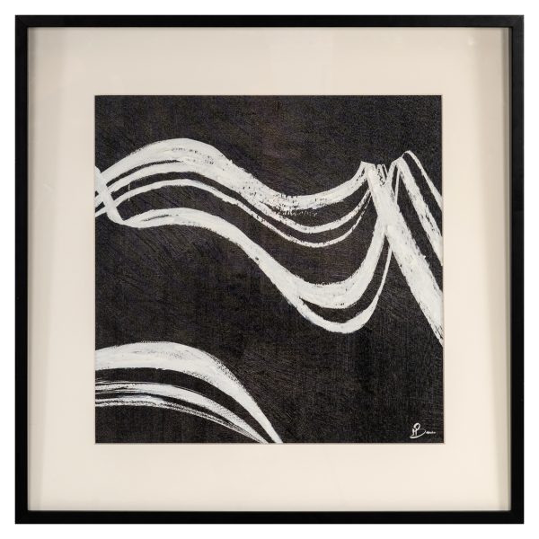 Richmond Interiors Wall art Jozy black/white