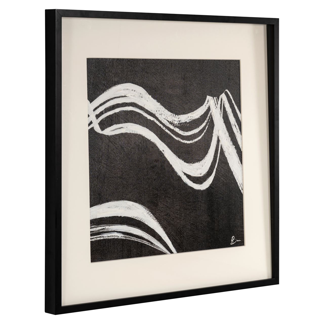 Richmond Interiors Wall art Jozy black/white