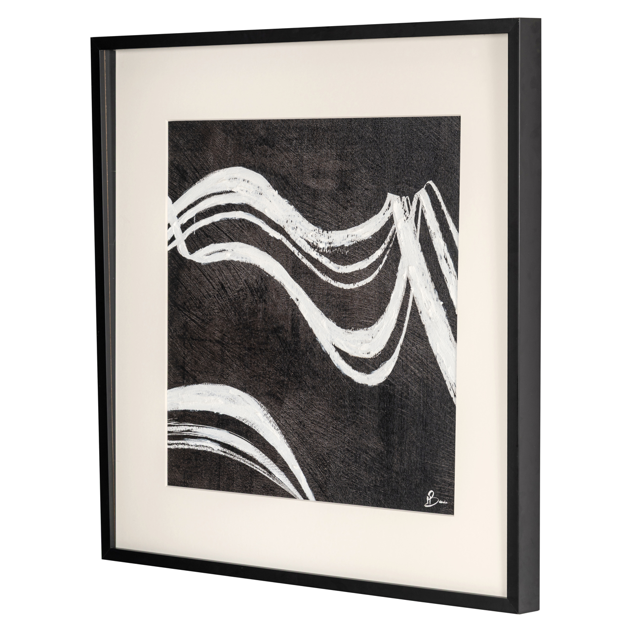 Richmond Interiors Wall art Jozy black/white