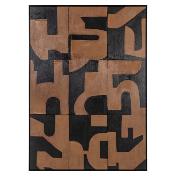 Richmond Interiors Wall art Cascade brown