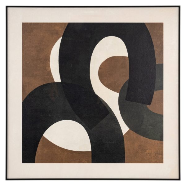 Richmond Interiors Wall art Euphoria brown left