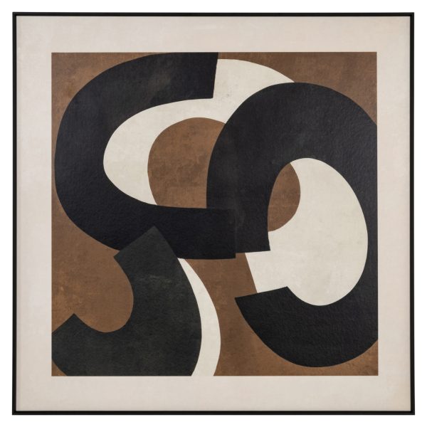 Richmond Interiors Wall art Euphoria brown right