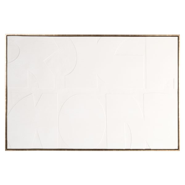 Richmond Interiors Wall art Decadence white