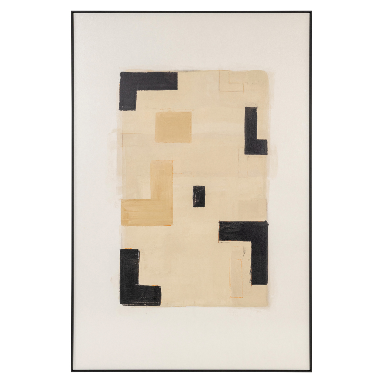 Richmond Interiors Wall art Vortex beige left