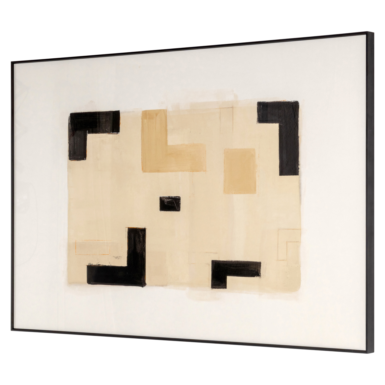 Richmond Interiors Wall art Vortex beige left