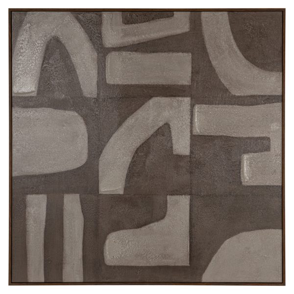 Richmond Interiors Wall art Zenith sand left