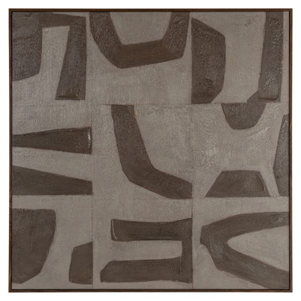 Richmond Interiors Wall art Zenith sand right