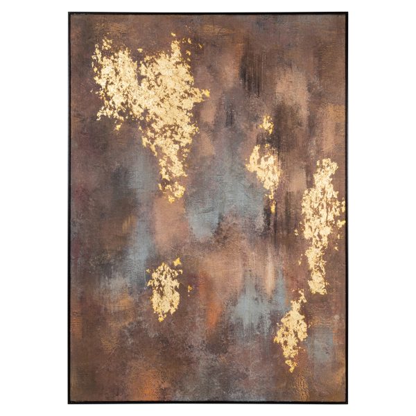 Richmond Interiors Wall art Golden gleam gold