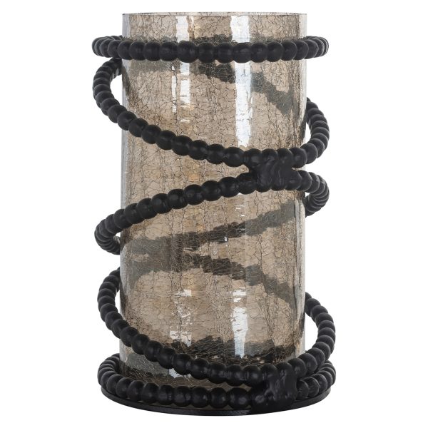 Richmond Interiors Windlicht Edison black