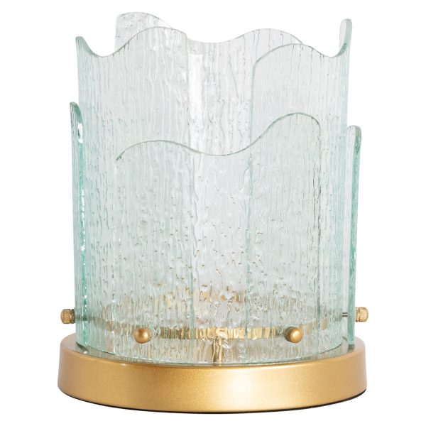 Richmond Interiors Windlicht Danila gold small