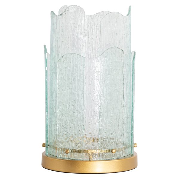 Richmond Interiors Windlicht Danila gold large
