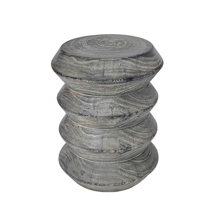 Tower Living Vinci (cinque) Bijzettafel bruin 35 cm