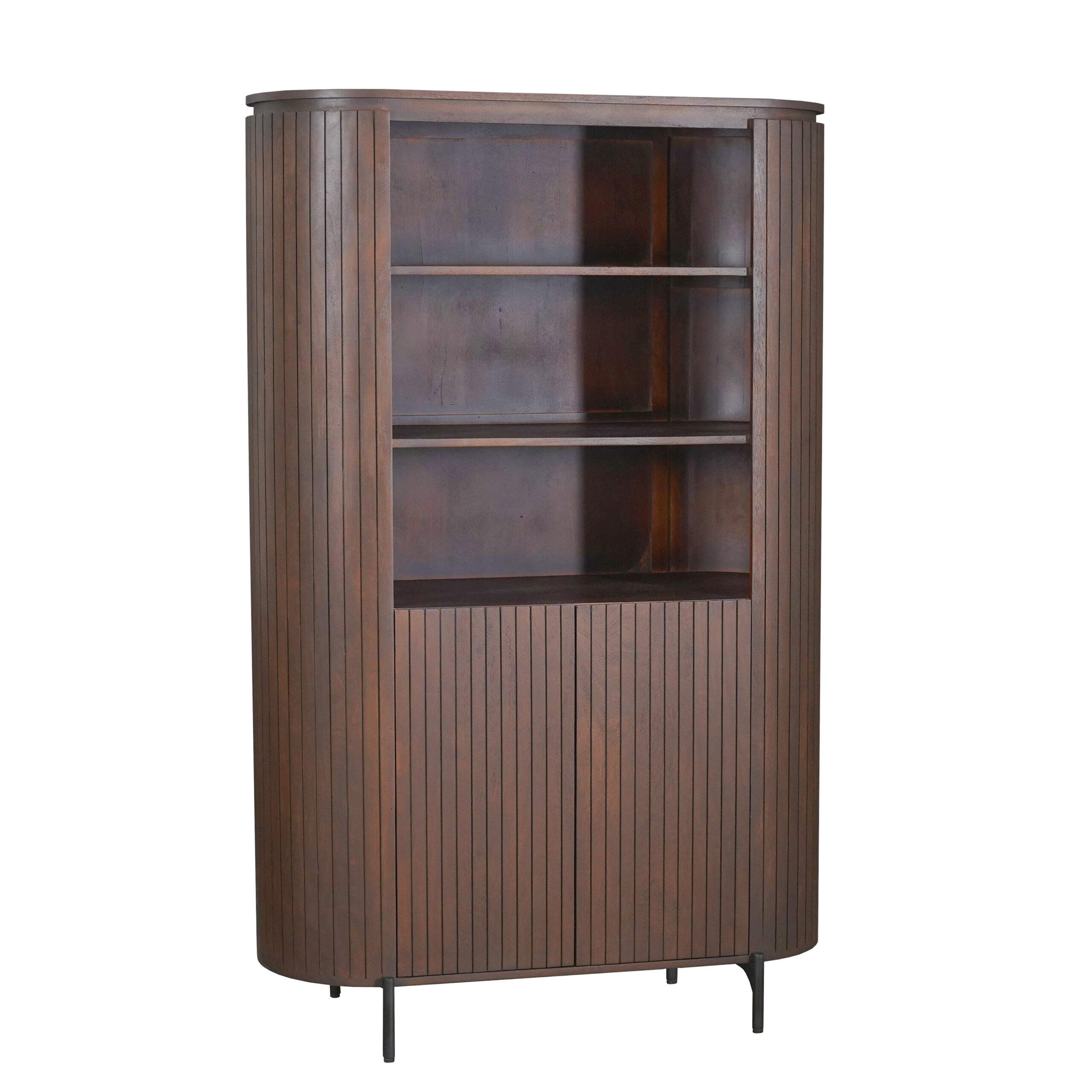 Starfurn Wandkast Solana Bruin Mangohout 115 cm