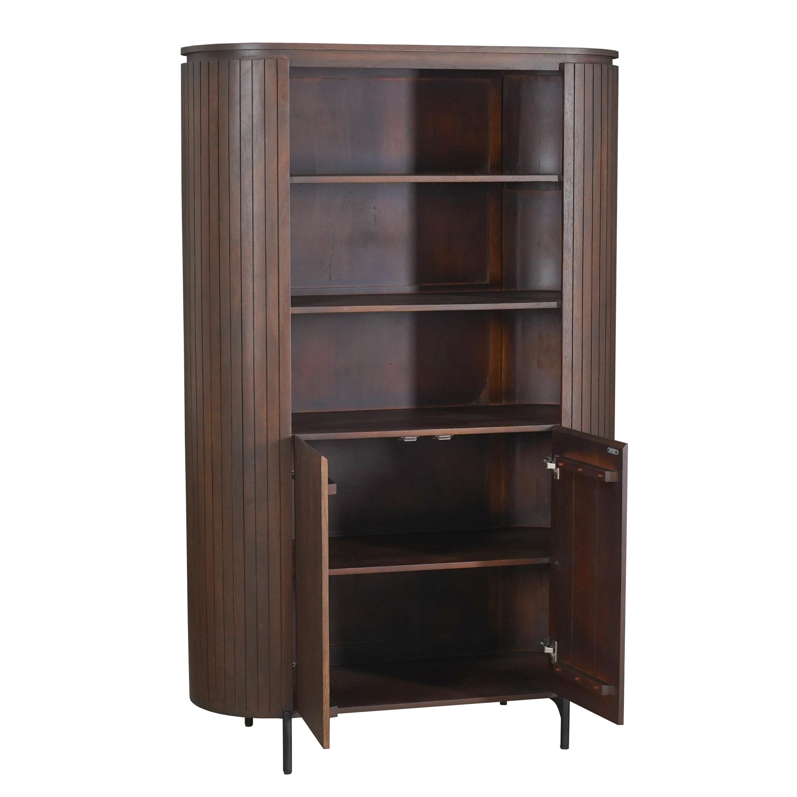 Starfurn Wandkast Solana Bruin Mangohout 115 cm