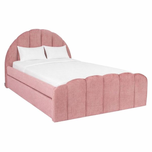 Richmond Interiors Bed Pixie rosewood jewel 120x200 with pull-out bed
