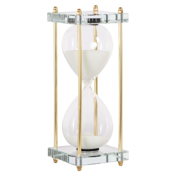 Richmond Interiors Decoratief object Gigi gold hourglass