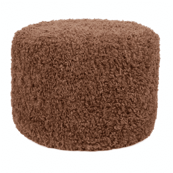 Nijwie MySons Baggy poef - Ø50 - Doodle - Magnolia 160 - Unique Collection