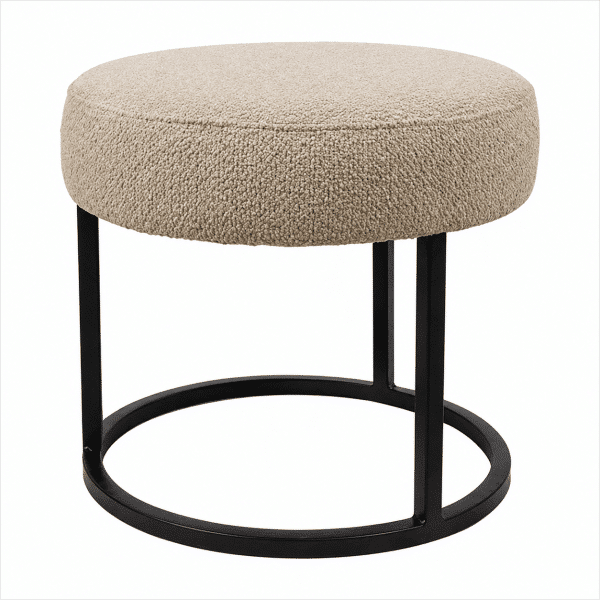 Nijwie MySons Escabel hocker - Ø45 - Rhythm - Beige 05 - Unique Collection
