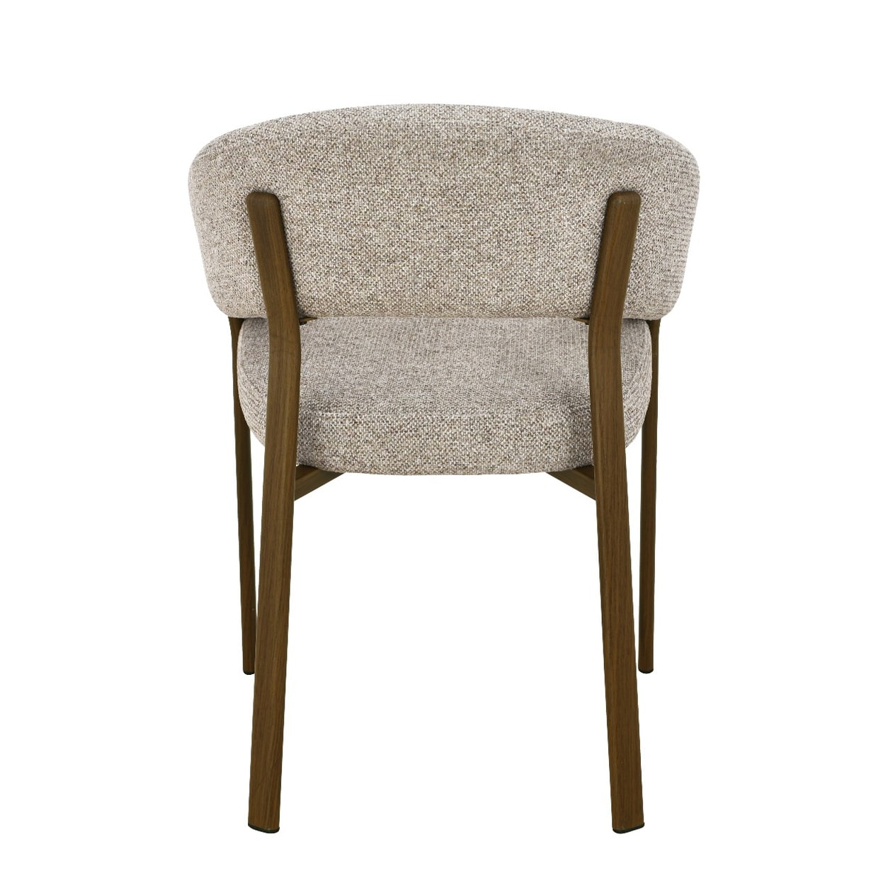 achterkant Livingfurn Zhora Hush Walnut