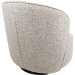 achterkant Nijwie MySons Avi draaifauteuil 360 - Puente - Ecru 06 - Star Collection