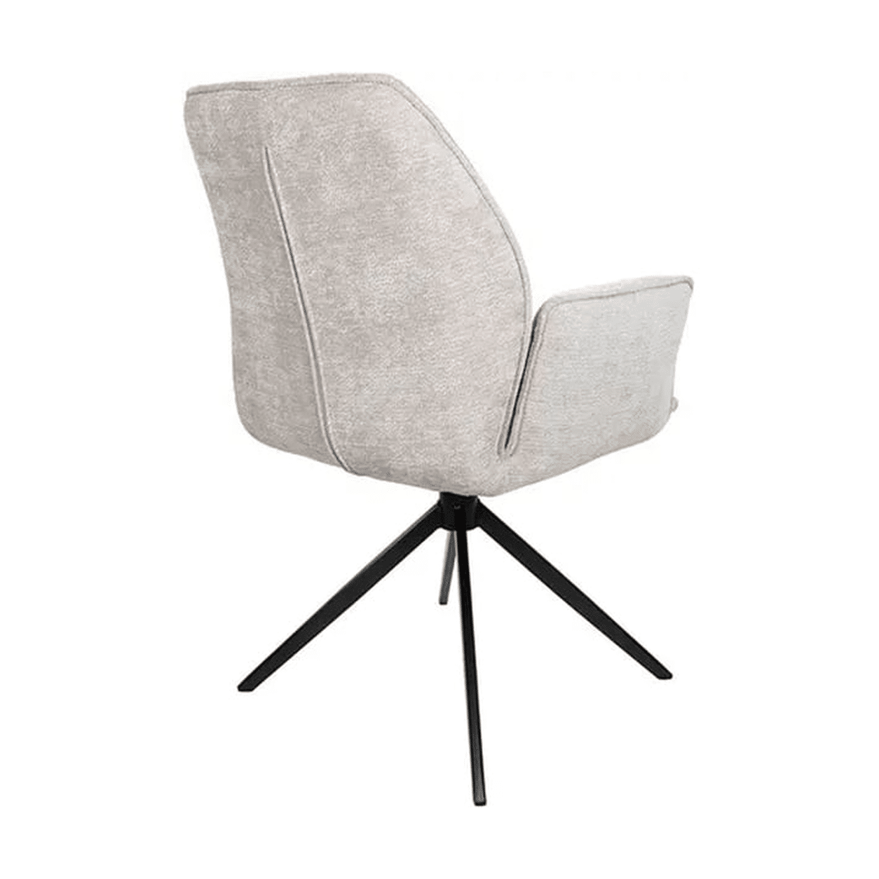 Nijwie MySons Riva eetkamerstoel - draaipoot 360ARS - Vibe - Beige 08 - Unique Collection