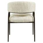 achterkant Richmond Interiors Eetkamerstoel Charda beige angora