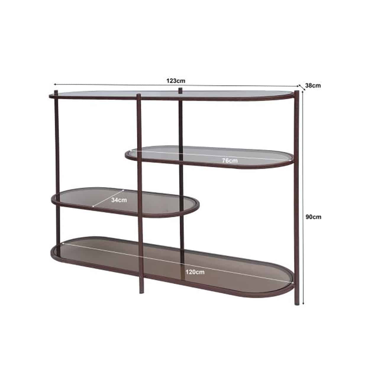afmetingen Livingfurn Brix Jill Burgundy 90cm