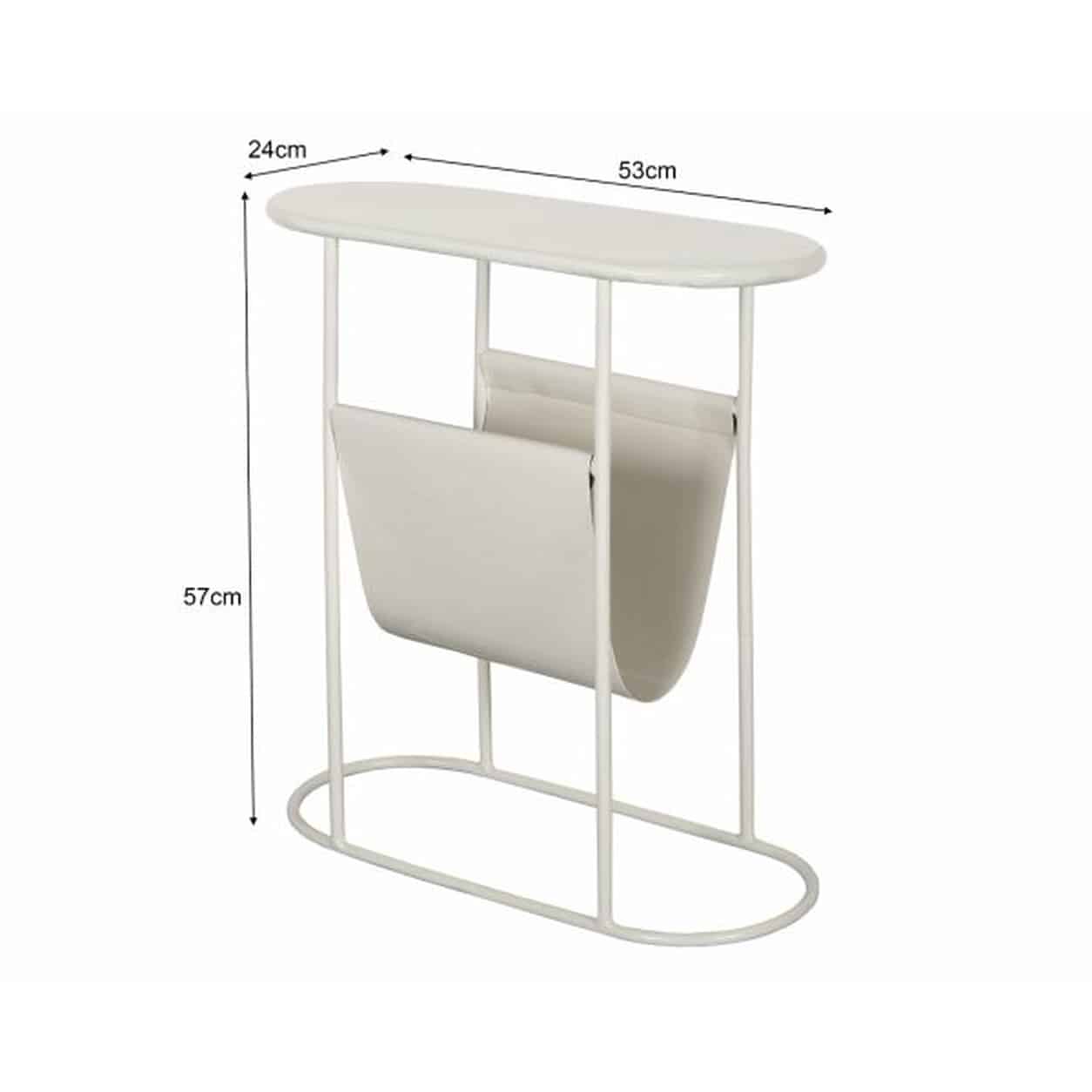 Livingfurn bijzettafel Brix Luna