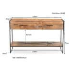 afmetingen Livingfurn Elin 120cm